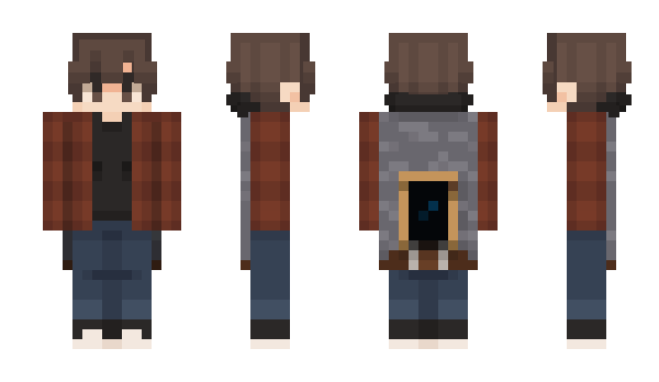 Minecraft skin Piofox4