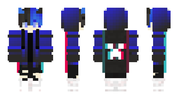 Minecraft скин по нику _bLUEY__