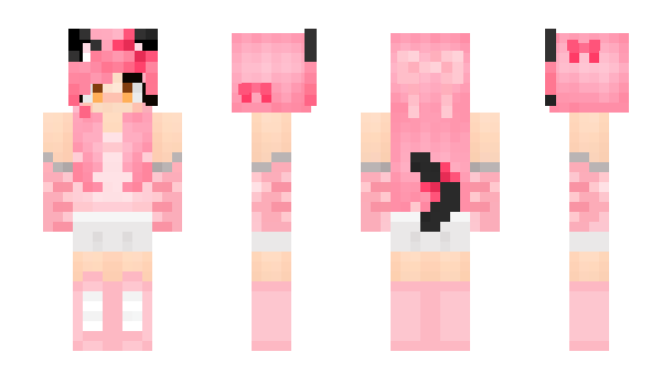 Minecraft skin CutieXoXAngel