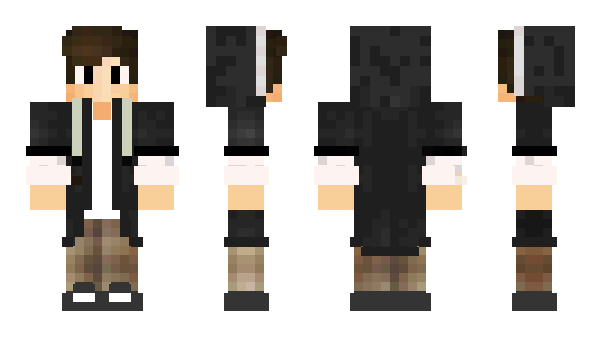 Minecraft skin Uisami