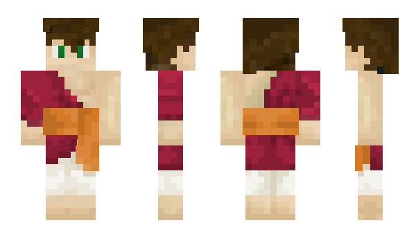 Minecraft skin Pantoffel