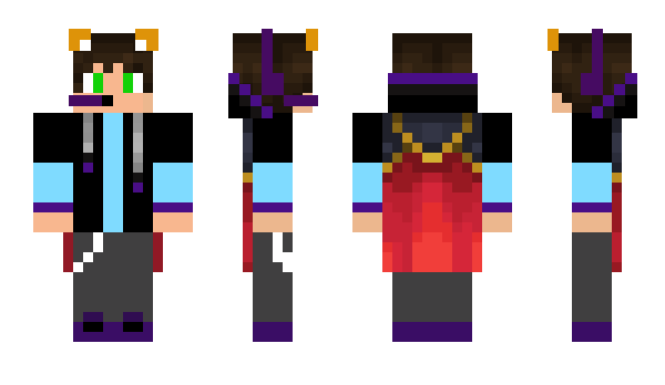 Minecraft skin Luann