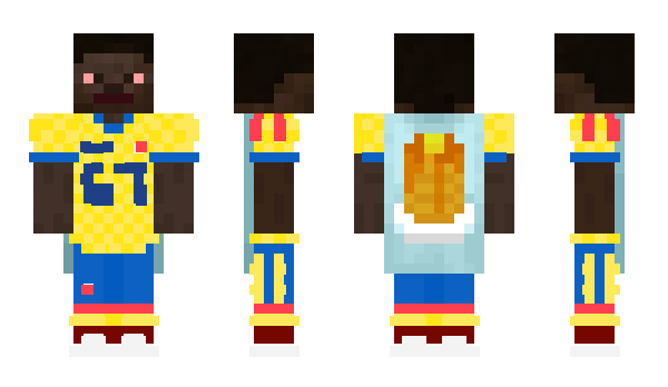 Minecraft скин по нику LeJordanJames69