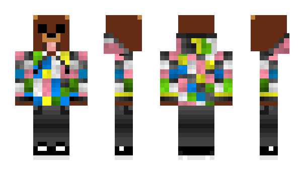 Minecraft skin Luminiz_HD