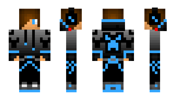 Minecraft skin ArkhamAlt