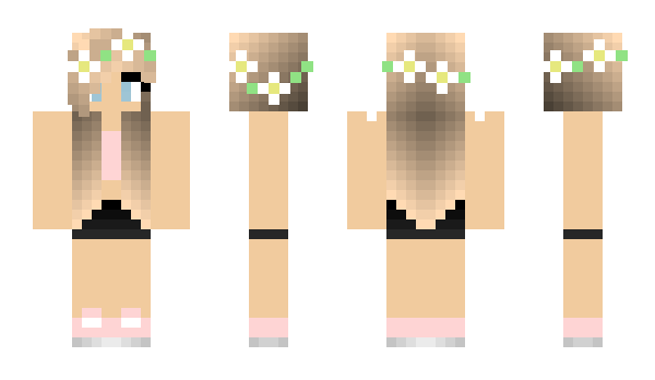 Minecraft skin kroshiki