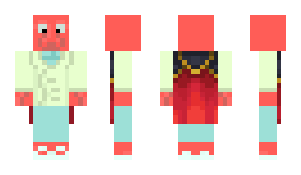 Minecraft skin normis