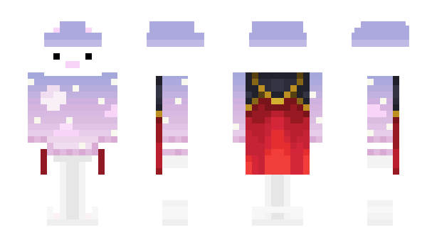 Minecraft skin FrostyErmine