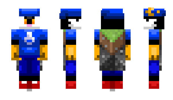 Minecraft skin SEGASonic