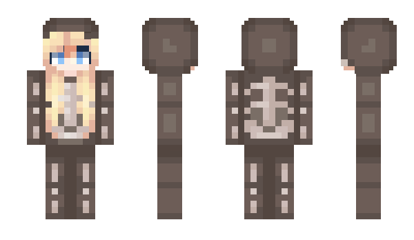 Minecraft skin haley_comet