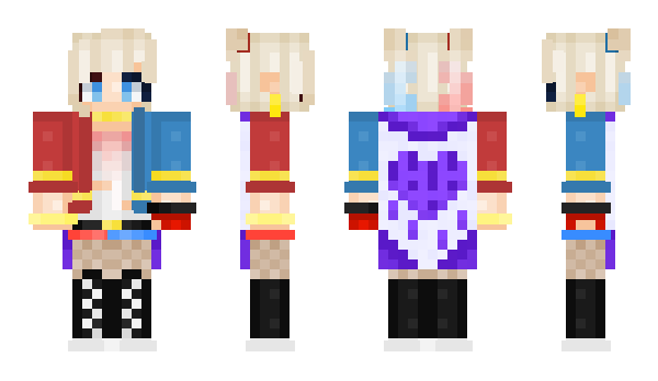 Minecraft skin Harley_Blue