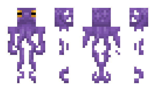 Minecraft skin Octopu