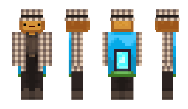 Minecraft скин по нику Evr0x