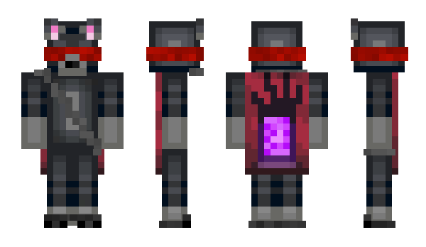 Minecraft скин по нику DjcatQdz