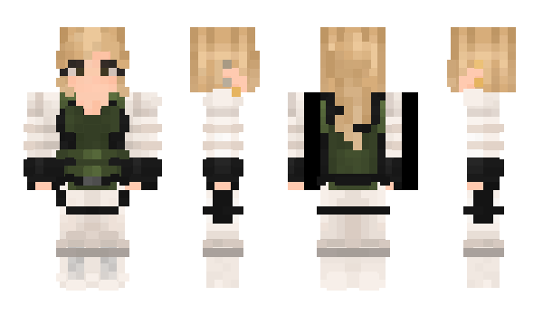 Minecraft skin __whitecanary