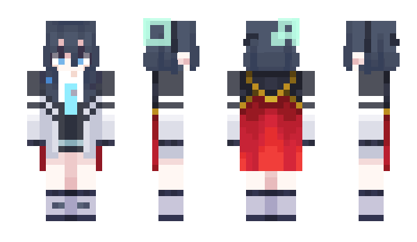 Minecraft skin irls__