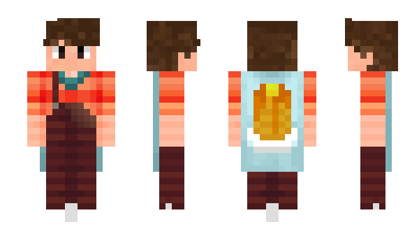 Minecraft skin Kiinosis