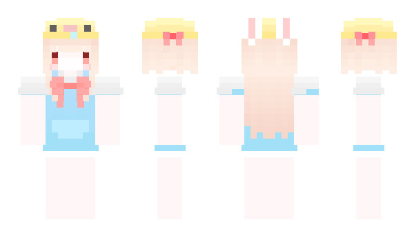 Minecraft skin NatsuhanaUmiha