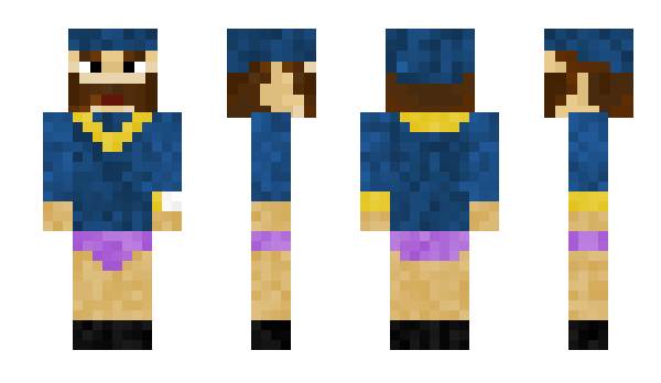 Minecraft скін по ніку Banzis