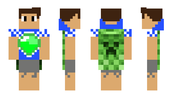 Minecraft skin CafegomesYT