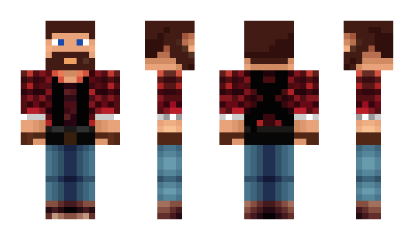 Minecraft skin GamerHQRebel
