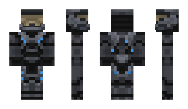 Minecraft skin BlueSkies4