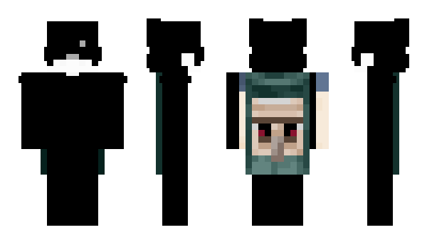 Minecraft скін по ніку haunic