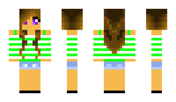 Minecraft skin gamergirl321