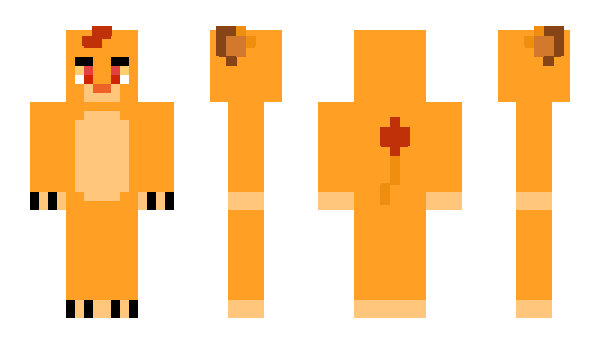Minecraft скін по ніку KingLionSimba