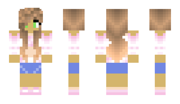 Minecraft skin YazmineCity