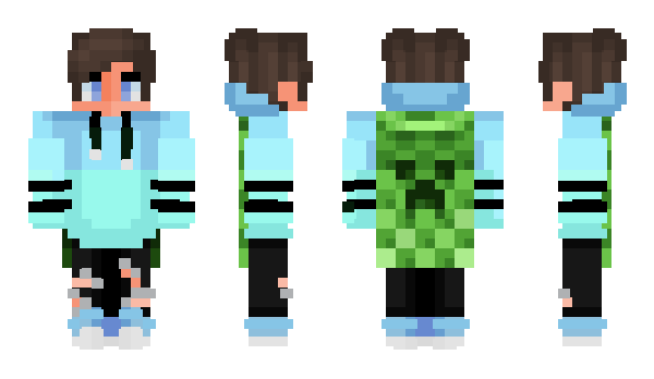 Minecraft skin HiTime