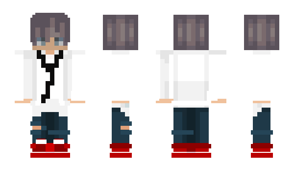 Minecraft skin V_tae