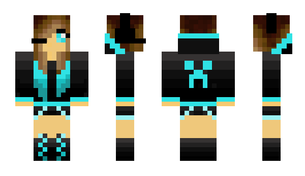 Minecraft skin wolvesrock287