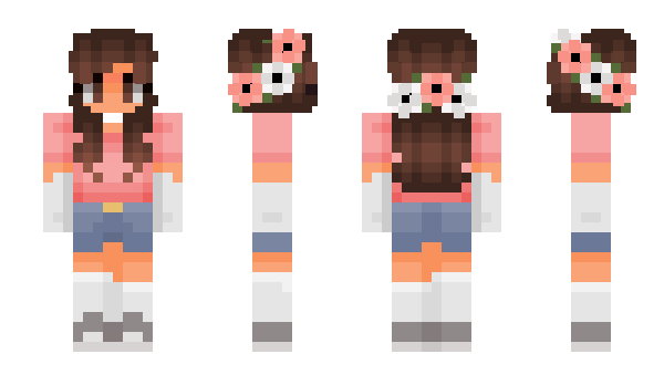 Minecraft скин по нику Queen_Anna