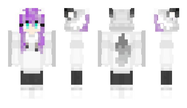 Minecraft skin Skymellie