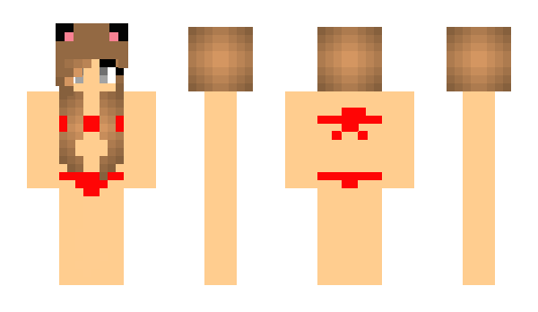 Minecraft skin CuteFurryGirl
