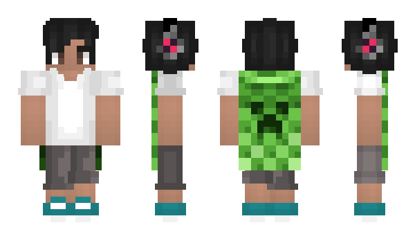 Minecraft skin StaticShock