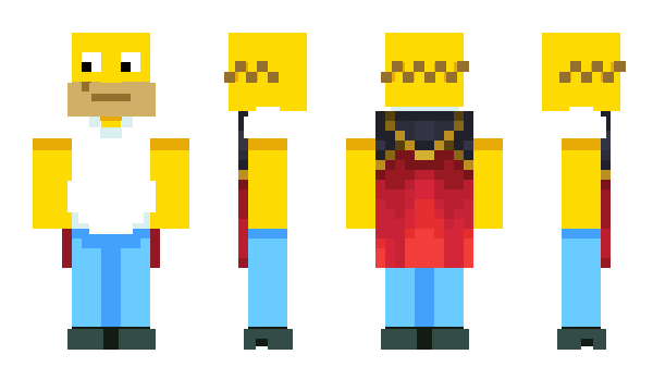Minecraft skin EvilDoham