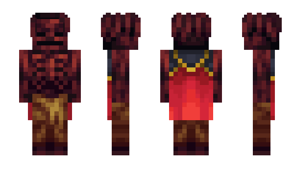 Minecraft skin AynAlThulmah