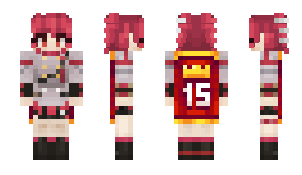Minecraft skin Uscyaaa