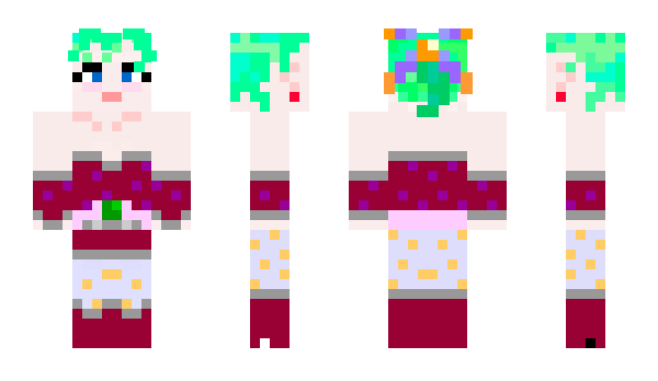 Minecraft skin Manda_