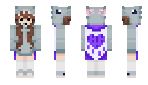 Minecraft skin oblahaj