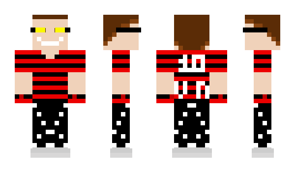 Minecraft skin Flamenguinho