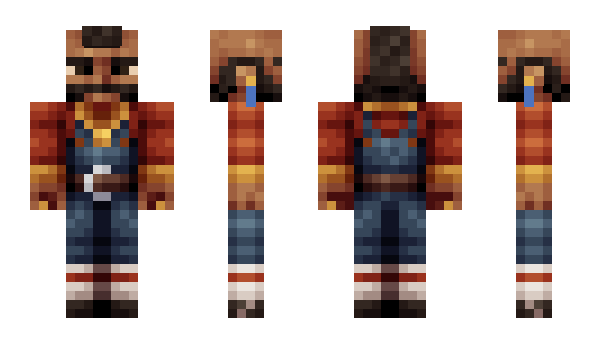 Minecraft skin Kuzyn