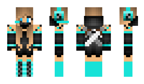 Minecraft skin shadowpony