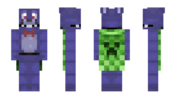 Minecraft skin Nezzuko