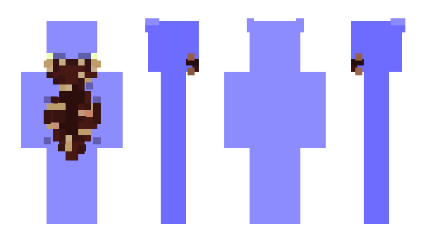 Minecraft skin HippoPurple