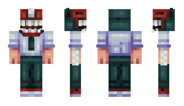 Minecraft skin Wolvr