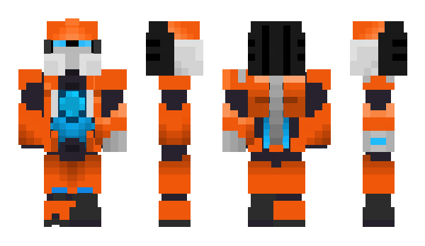 Minecraft skin ThePuffle