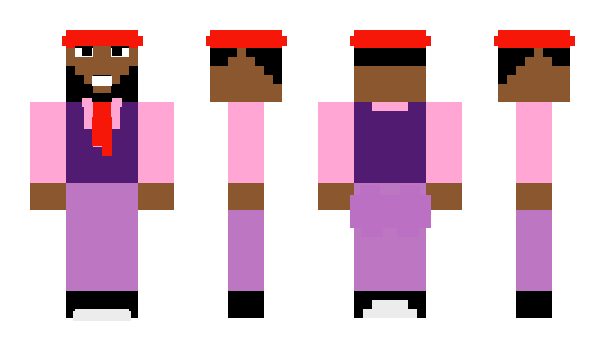 Minecraft скин по нику Men2za